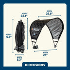 UV-Protection SunShade Accessory - NASCAR - Choice 704 - Portable Beach Canopy with Adjustable Shade Angle Detail