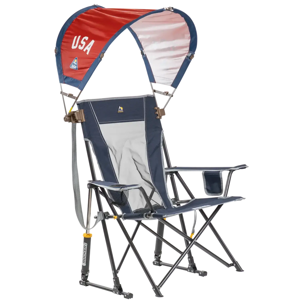 Premium All-Weather SunShade Accessory - USA Anniversary Deluxe - Choice 917 - Instant Sunshade Umbrella for Tailgating Detail