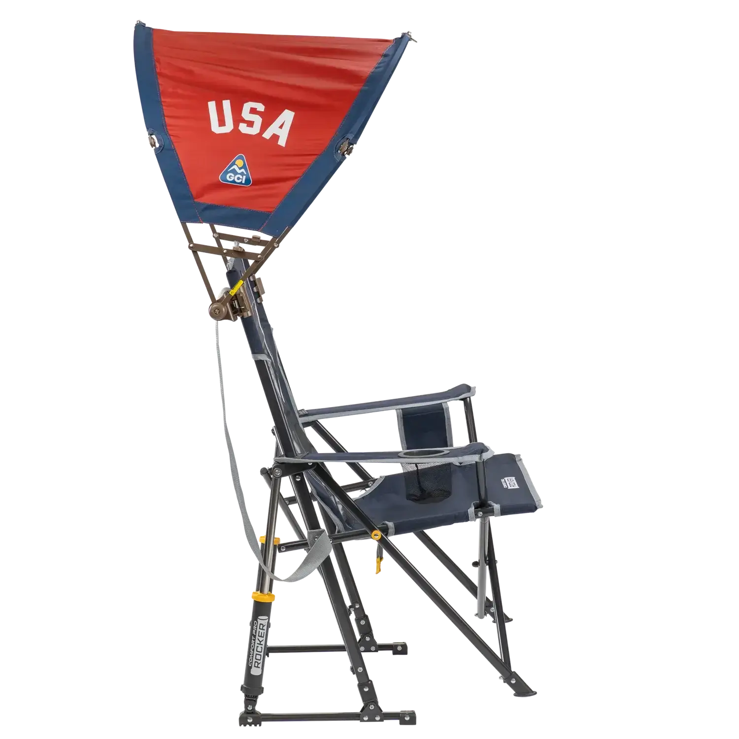Premium All-Weather SunShade Accessory - USA Anniversary Deluxe - Choice 917 - Instant Sunshade Umbrella for Tailgating Detail