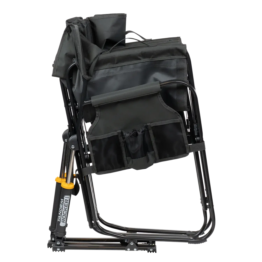 Premium All-Weather Tandem Rocker - Choice 227 - Patented Spring-Action Rocking Chair for Camping Detail