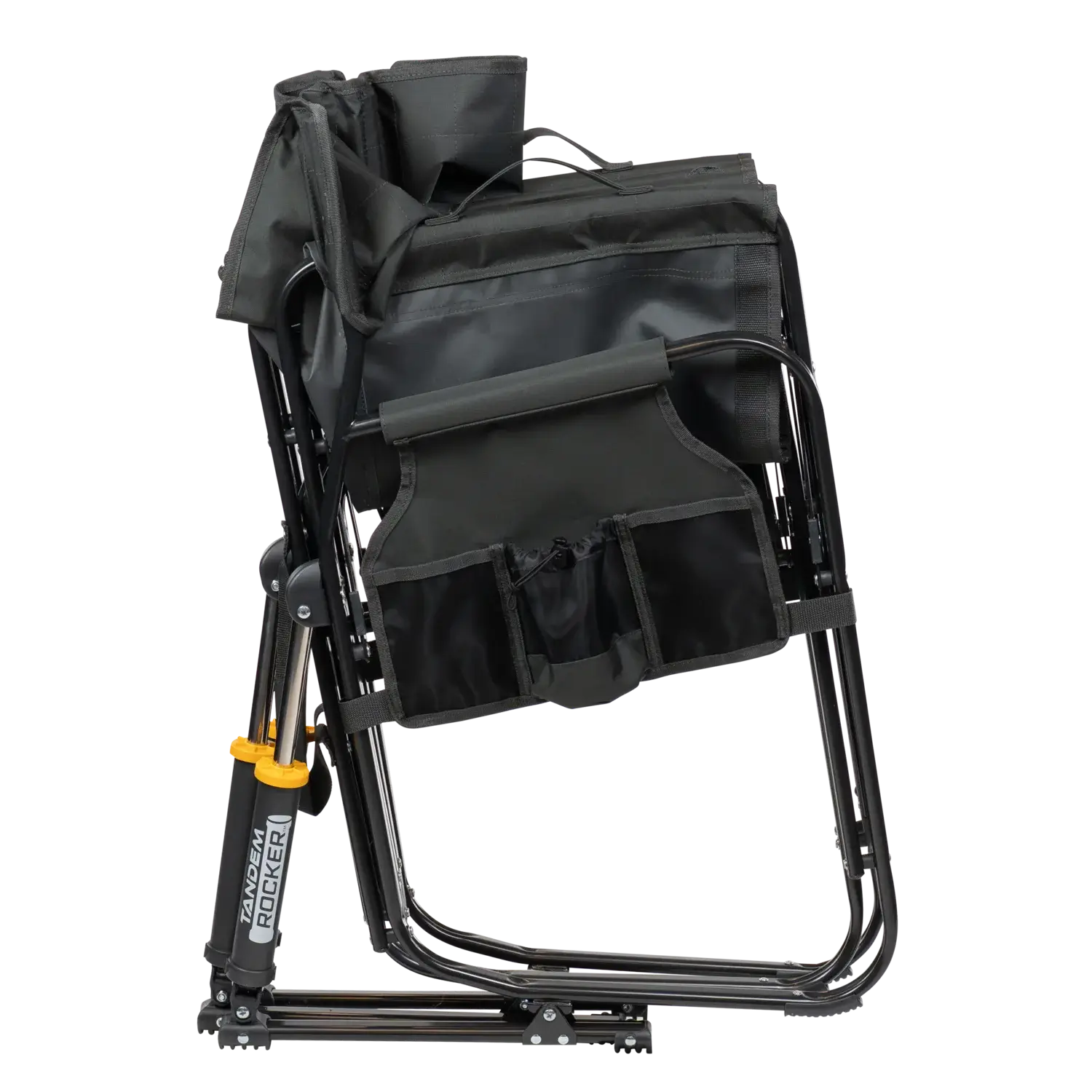 Premium All-Weather Tandem Rocker - Choice 227 - Patented Spring-Action Rocking Chair for Camping Detail